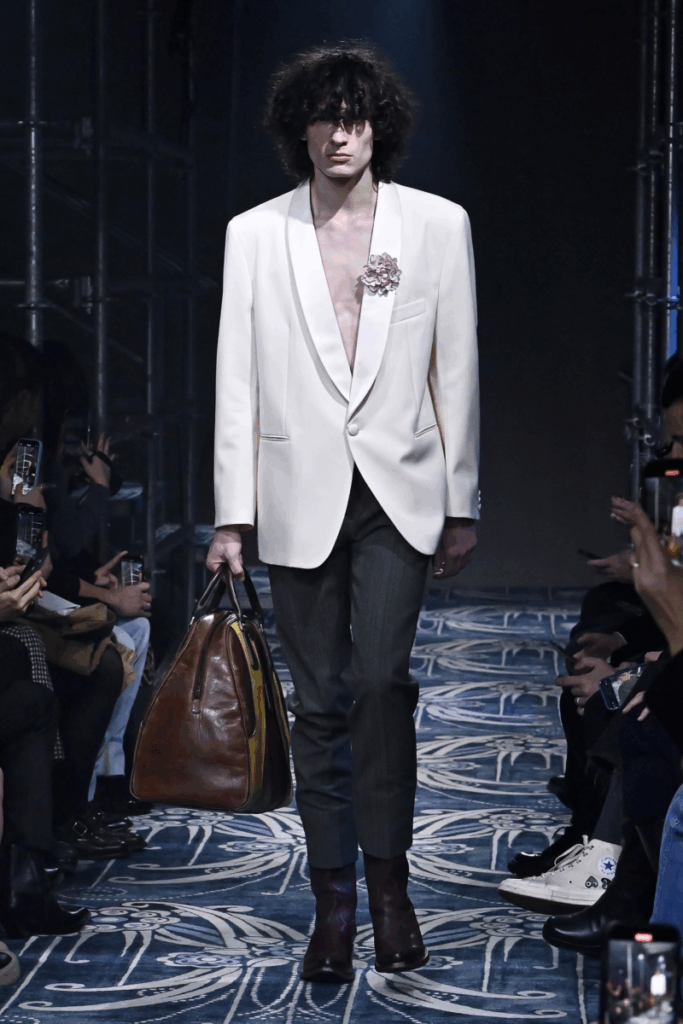 [Ανδρική μόδα φθινόπωρο-χειμώνας 2025/2026]: παντελόνια σε στενή γραμμή