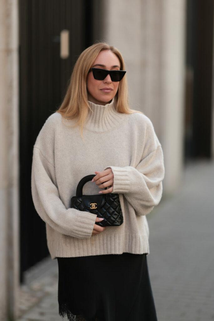 μοντέρνο γυναικείο πουλόβερ για τη Black Friday 2025