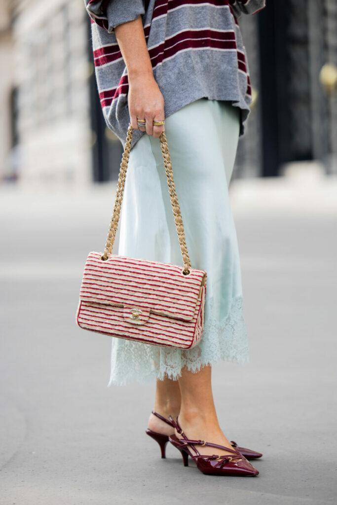 μεταξωτή φούστα για το φθινόπωρο